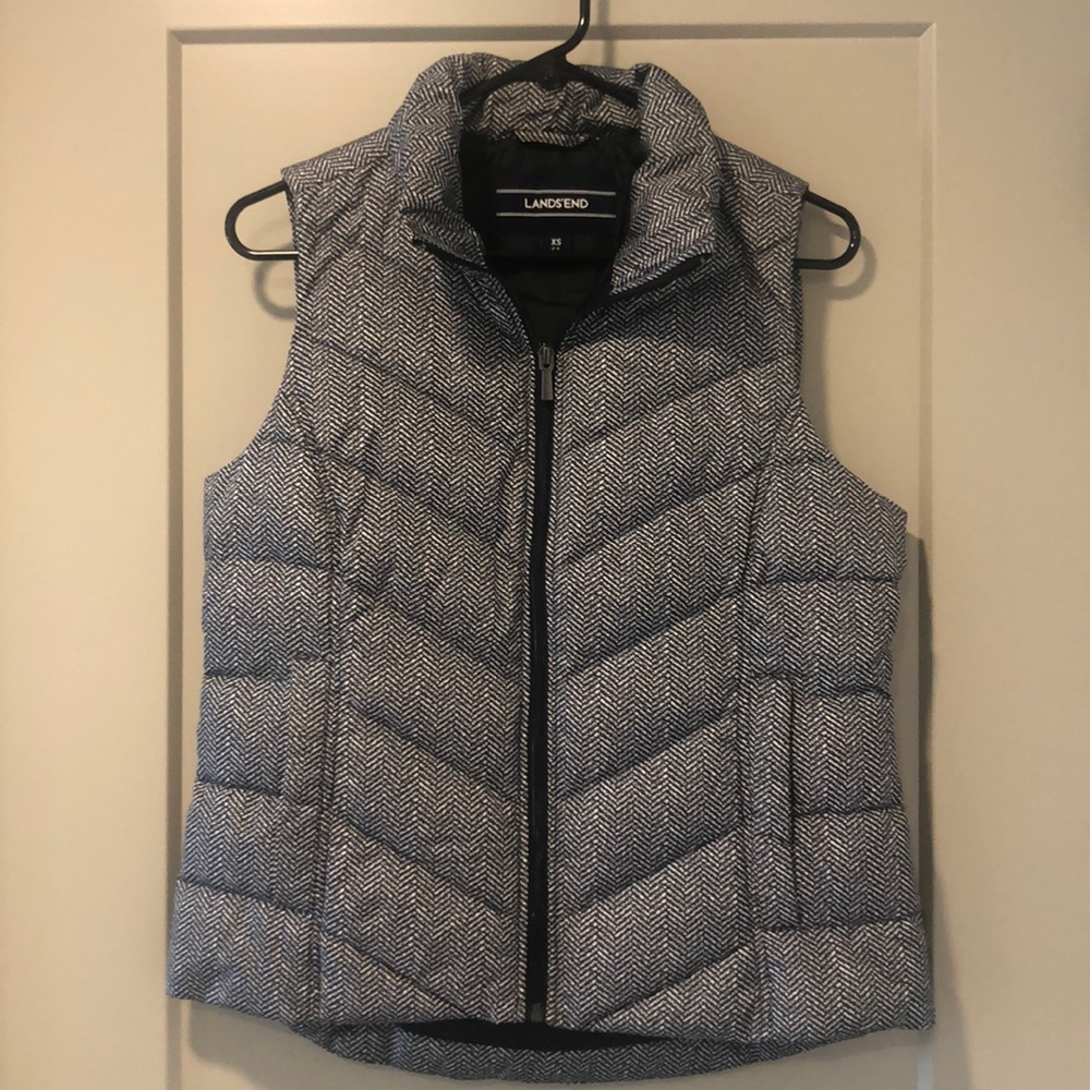 Lands’ End Down Puffy Vest